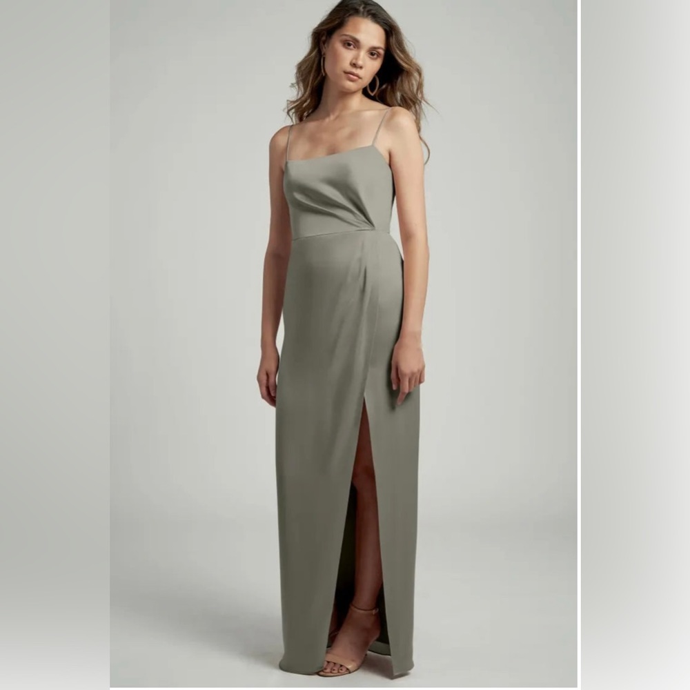 Jenny Yoo Lauren Dress in Moss
